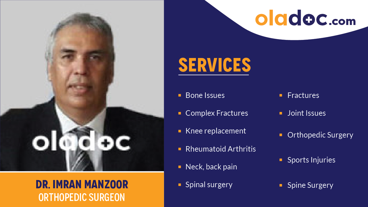 Services provided by Dr.Imran Manzoor